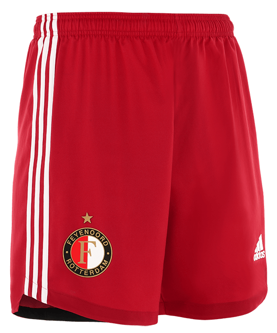 Calção oficial Adidas Feyenoord 2020 2021 II jogador