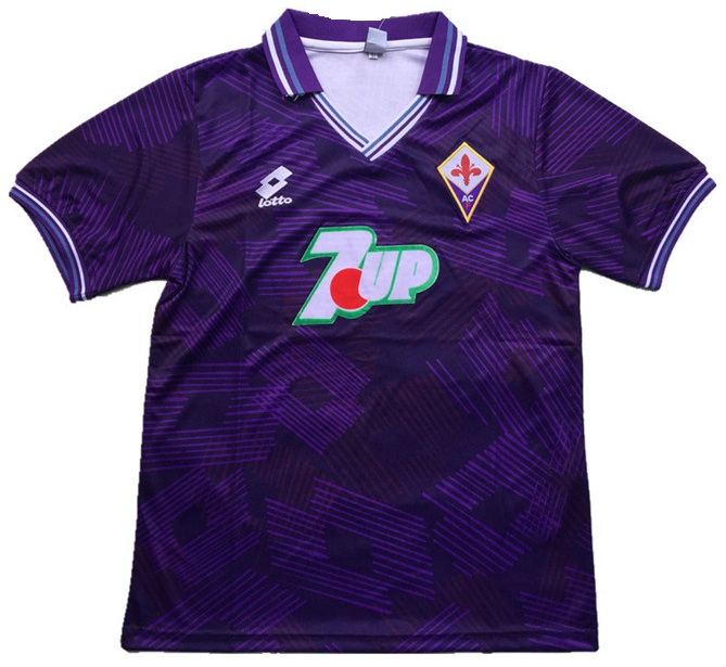 Camisa retro Lotto Fiorentina 1992 1993  I jogador 