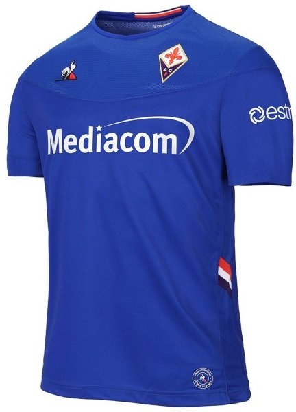 Camisa oficial Le Coq Sportif Fiorentina 2019 2020 II jogador azul