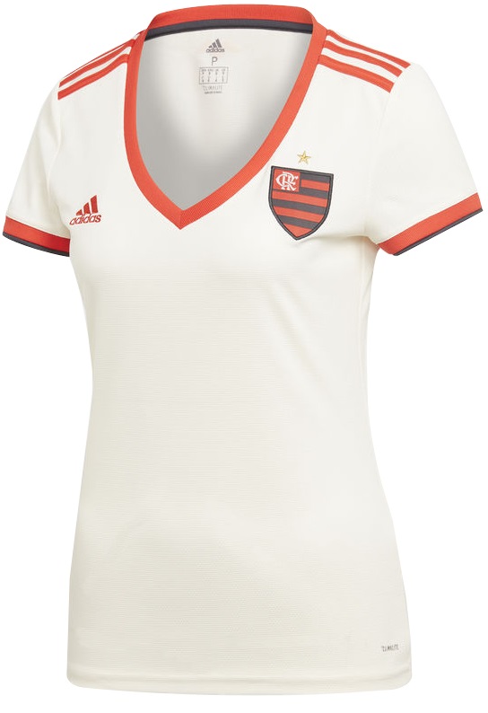 Camisa feminina oficial Adidas Flamengo 2018 II
