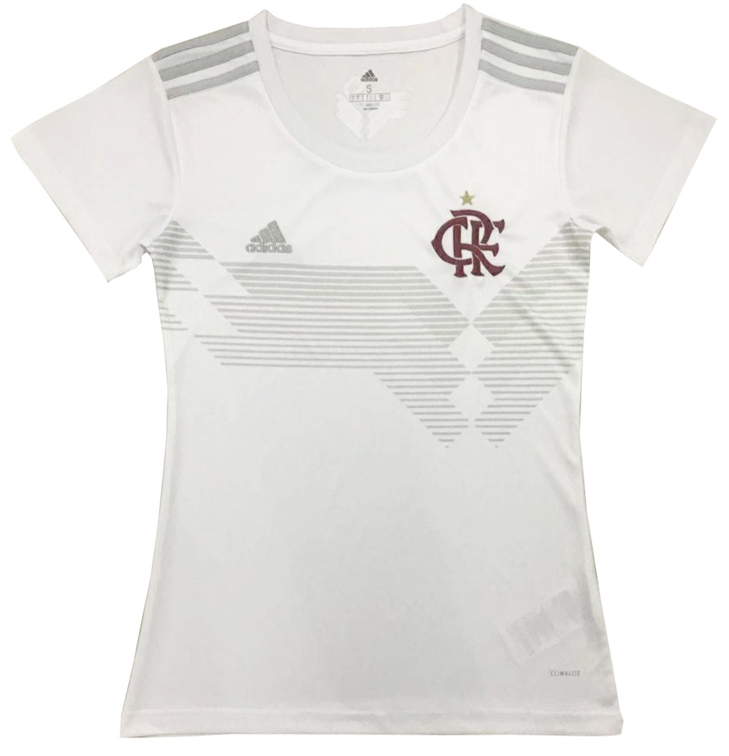 Camisa feminina oficial Flamengo edição Adidas 70 anos