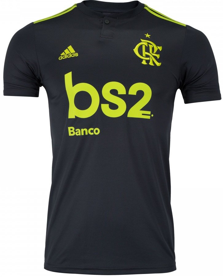 Camisa oficial Adidas Flamengo 2019 III jogador com patrocinio