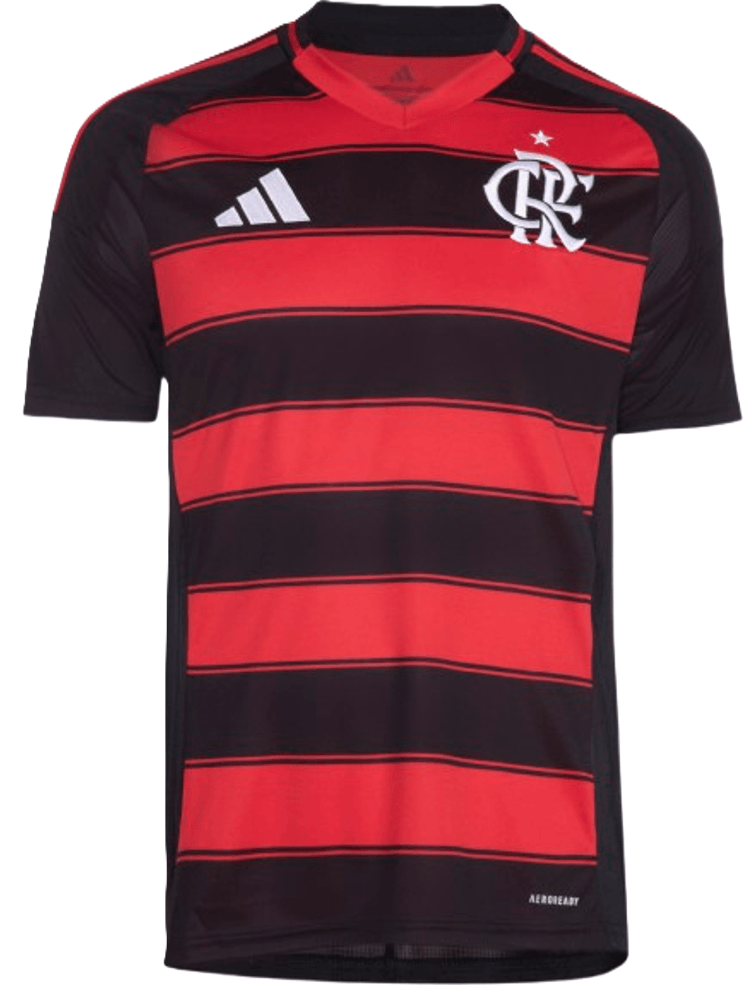 Camisa I Flamengo 2025 Adidas oficial 