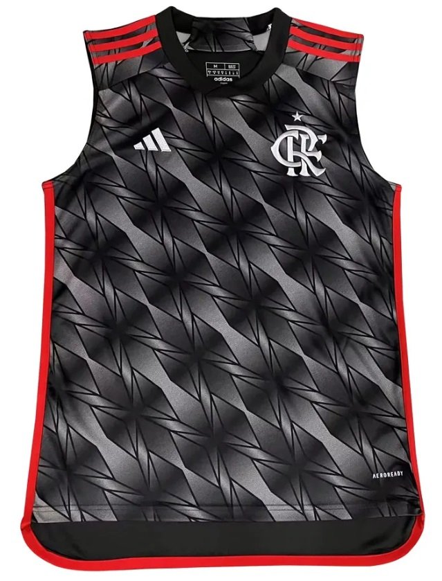 Camisa Regata III Flamengo 2024 Adidas oficial 