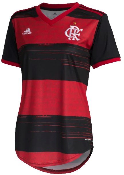 Camisa feminina oficial Adidas Flamengo 2020 I