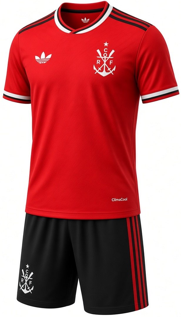 Kit infantil III Flamengo 2026 Adidas oficial