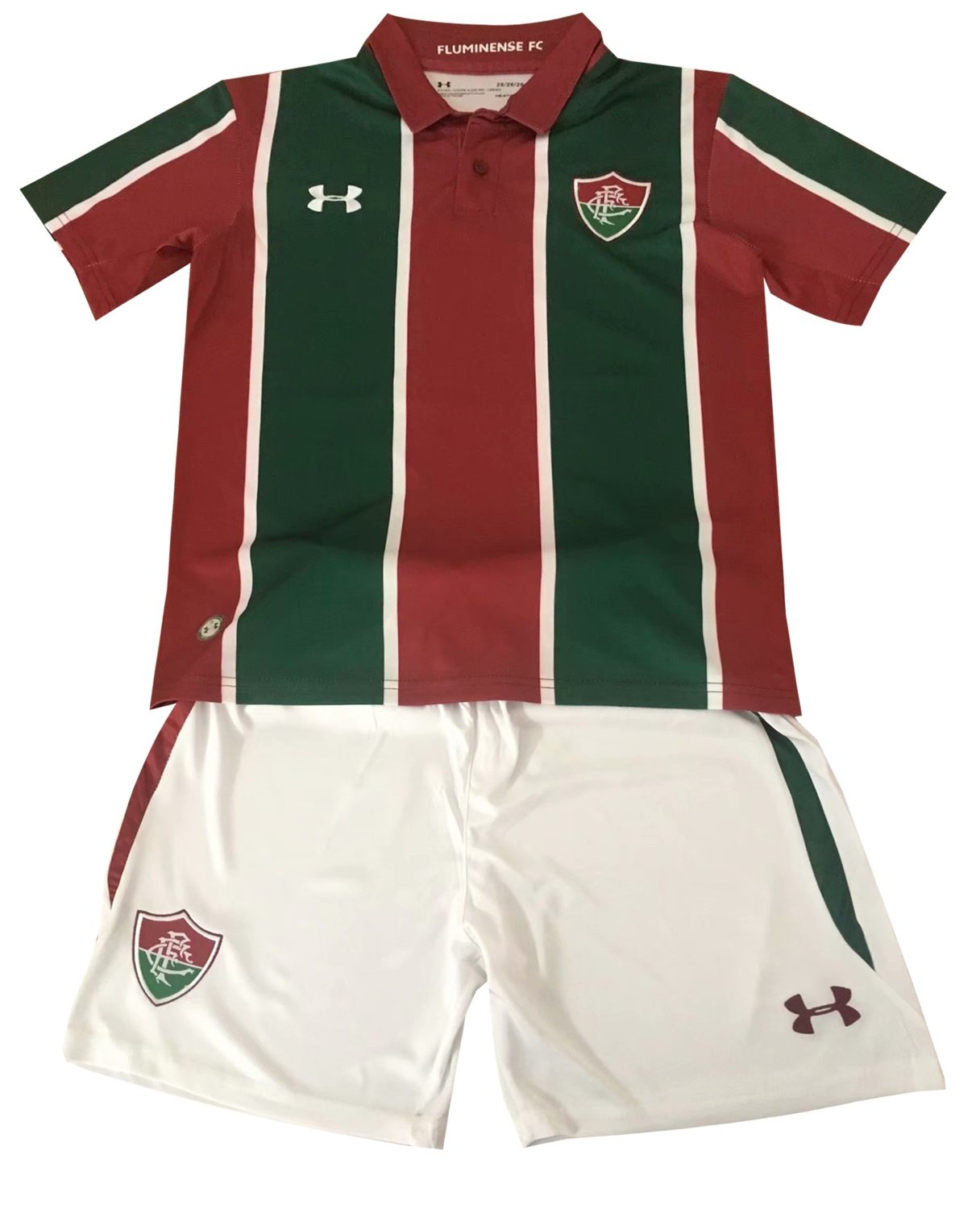 Kit infantil oficial Under Armour Fluminense 2019 I jogador