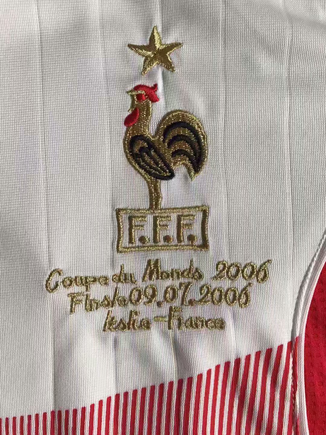 Camisa II Seleção da França 2006 Adidas retro Camisa II Seleção da França 2006 Adidas retro