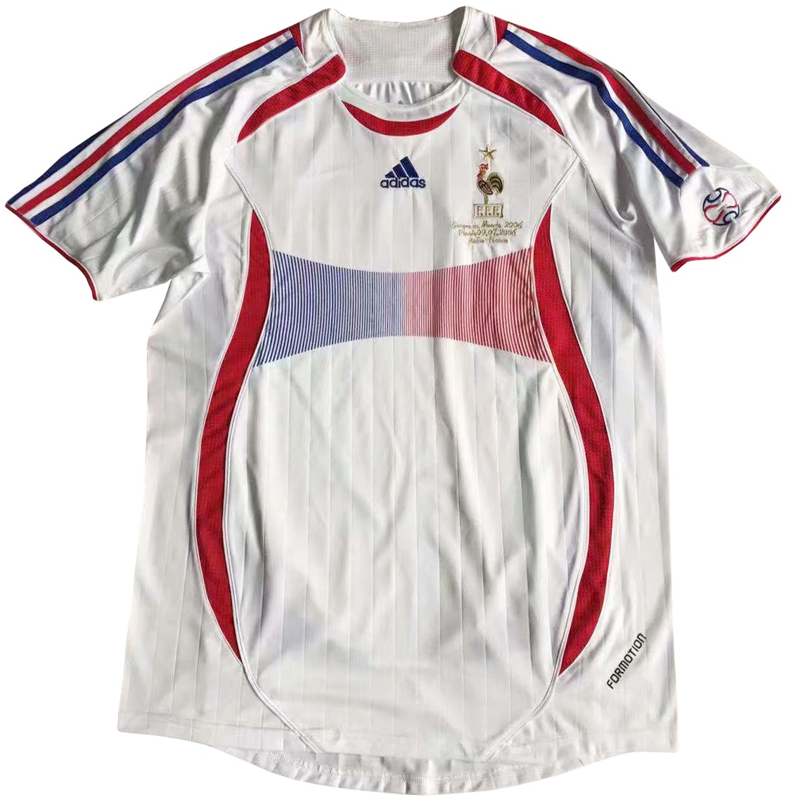 Camisa II Seleção da França 2006 Adidas retro 