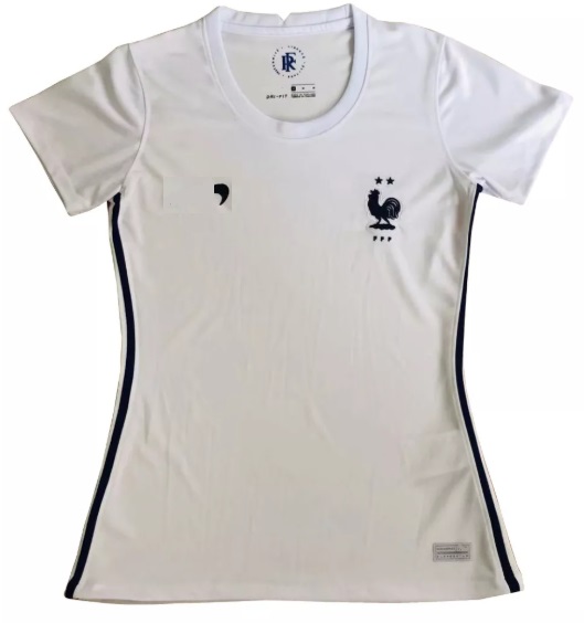 Camisa Feminina seleção de França 2020 2021 II Away