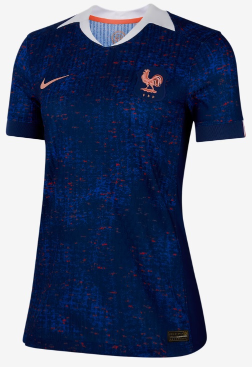 Camisa Feminina I Seleção da França 2025 Home 