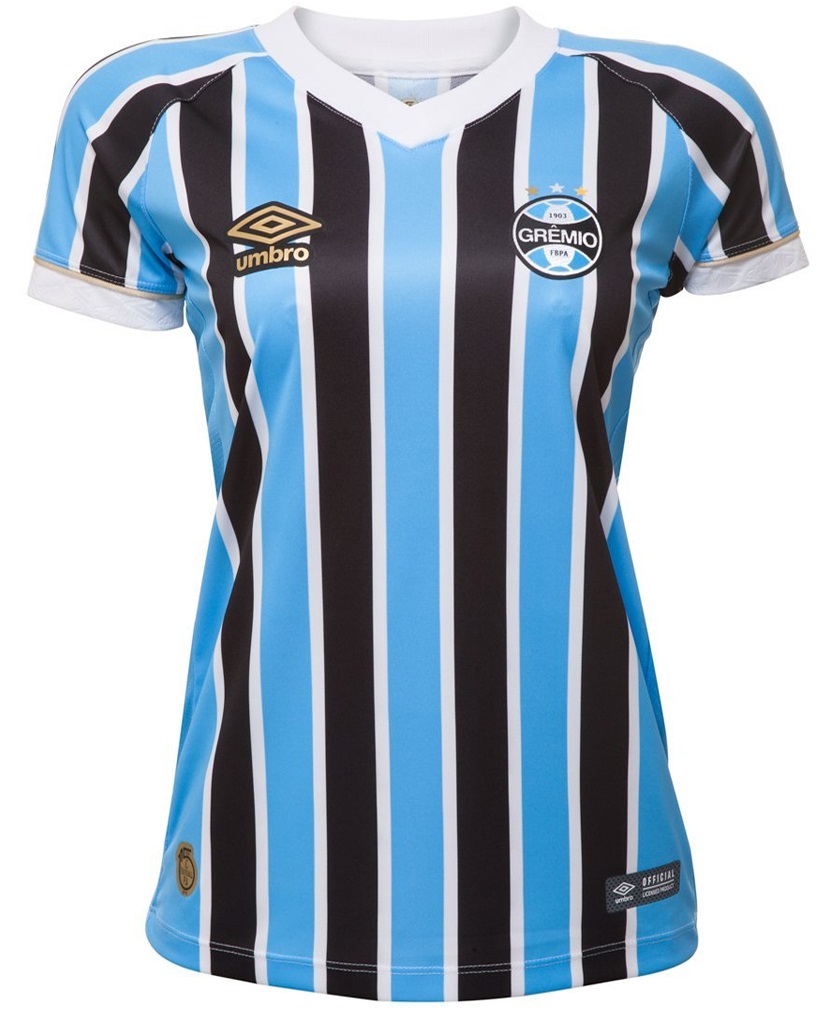Camisa feminina oficial Umbro Gremio 2018 I 