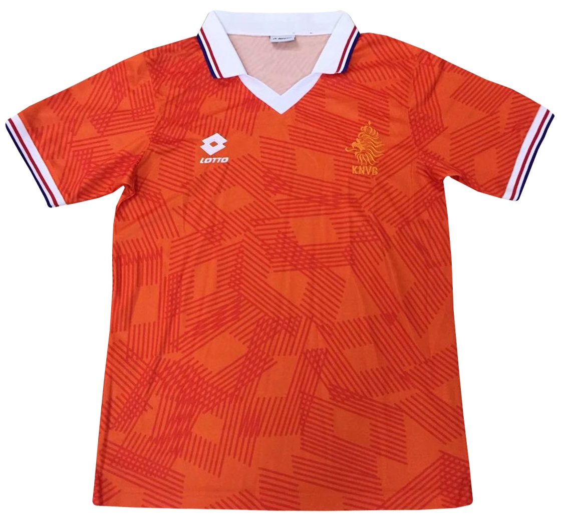Camisa retro Lotto seleção da Holanda 1991 I jogador