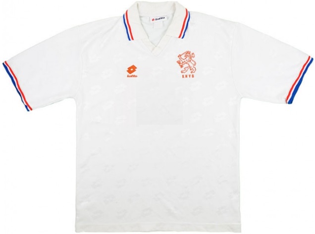 Camisa retro Lotto seleção da Holanda 1994 1995 II jogador