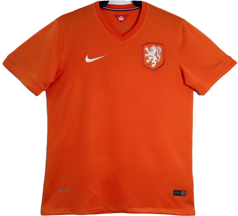 Camisa I Seleção da Holanda 2014 Home retro 