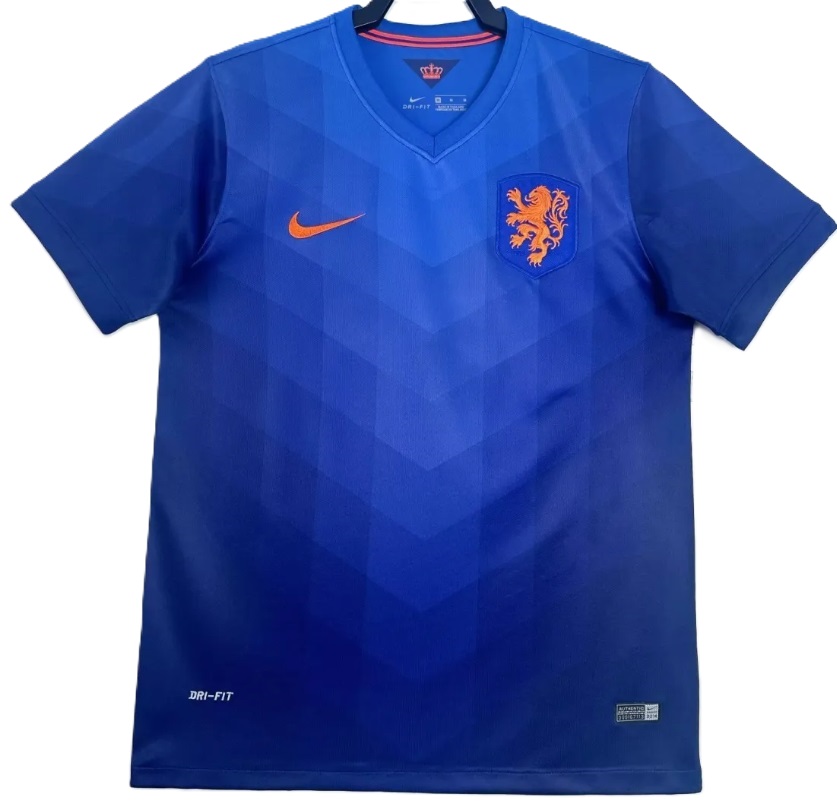 Camisa II Seleção da Holanda 2014 Away retro 
