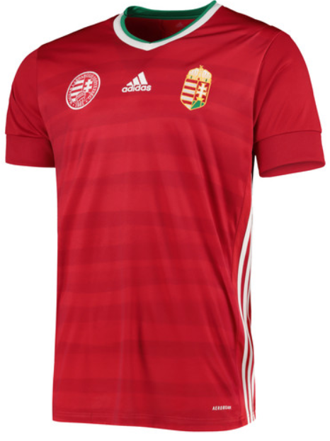 Camisa oficial Adidas seleção da Hungria 2020 2021 I jogador