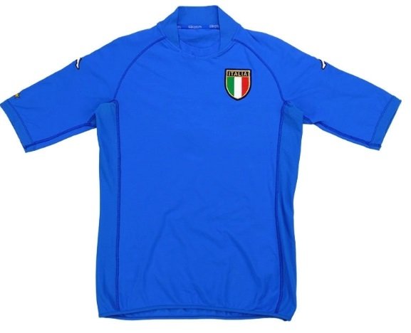 Camisa retro Kappa Seleção da Italia 2000 I jogador