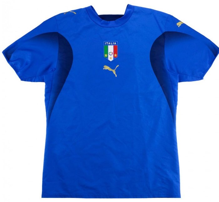 Camisa retro Puma seleção da Italia 2006 I jogador