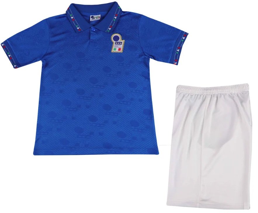 Kit infantil I Seleção da Itália 1994 Retro