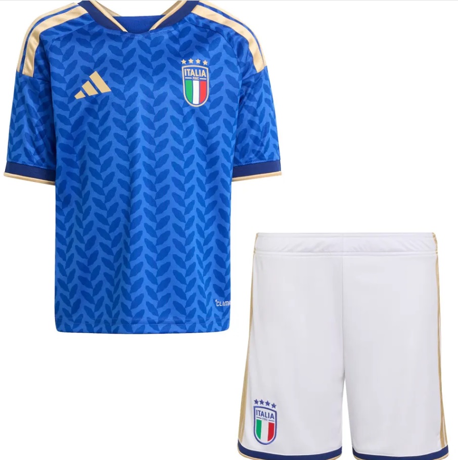 Kit infantil I Seleção da Italia 2026 Adidas oficial 