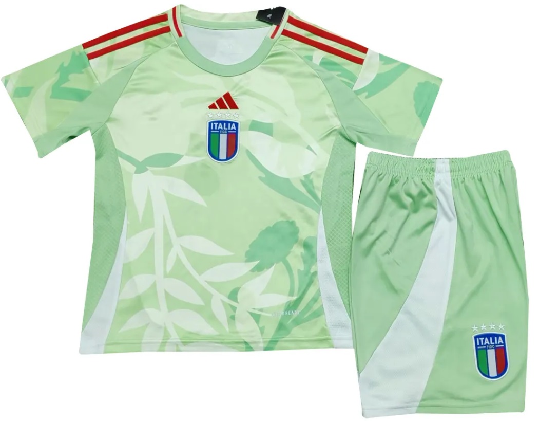 Kit infantil II Seleção da Italia 2025 Adidas oficial 