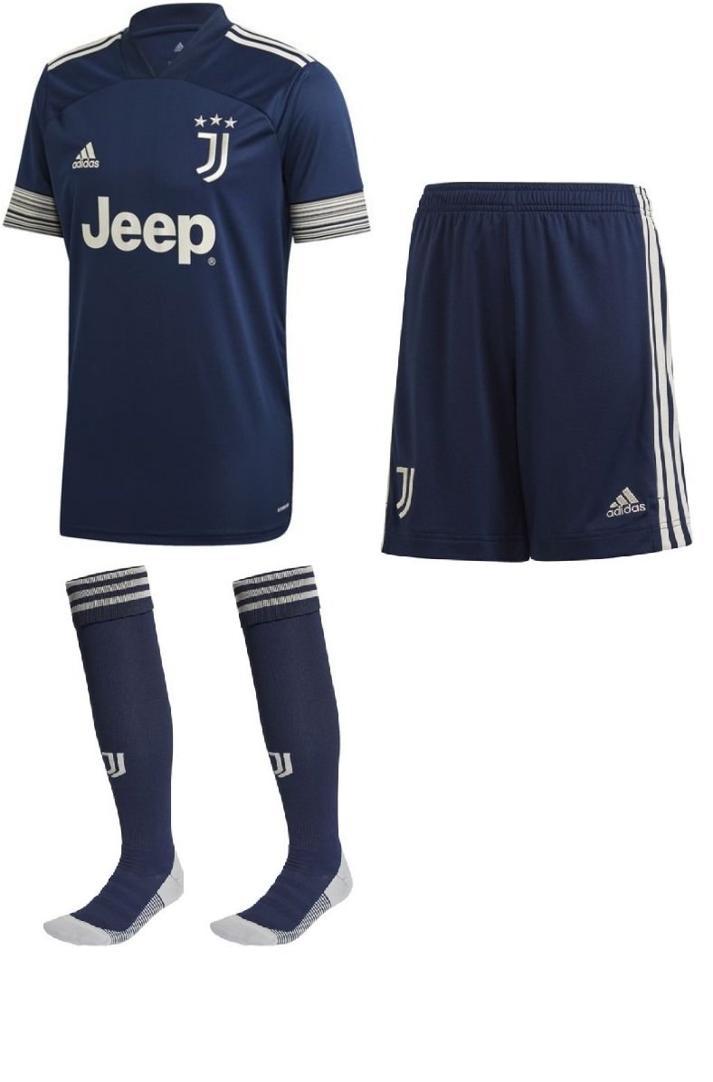 Kit adulto oficial Adidas Juventus 2020 2021 II  jogador