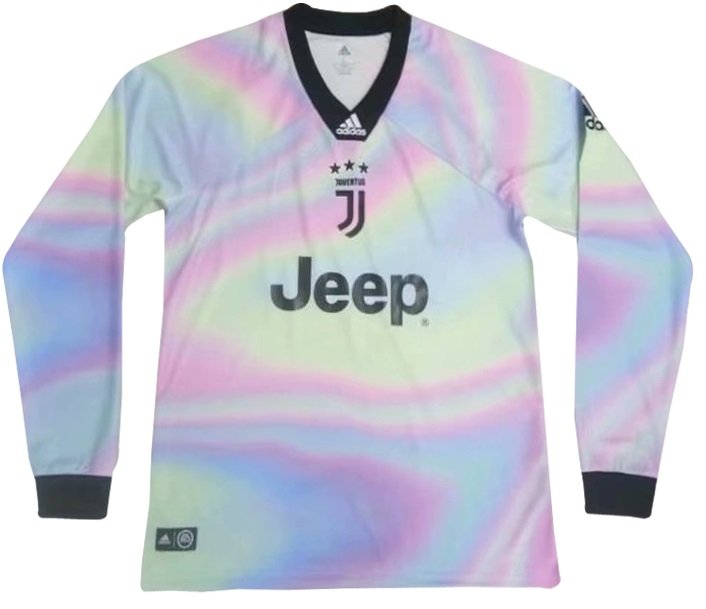 Camisa oficial Adidas Juventus Edição FIFA 2019 manga comprida