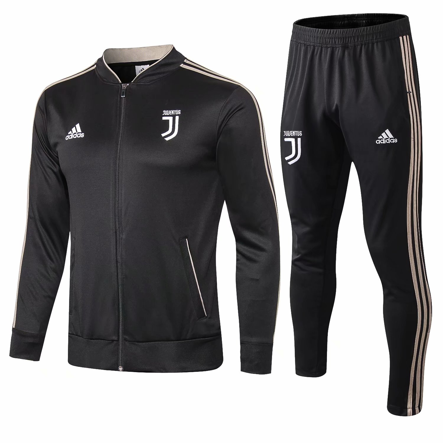 Kit treinamento oficial Adidas Juventus 2018 2019 preto