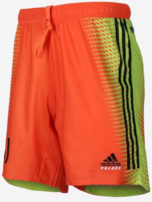 Calção oficial Adidas Juventus 2019 2020 Palace Goleiro laranja