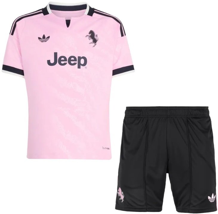 Kit infantil II Juventus 2026 2027 Adidas oficial 