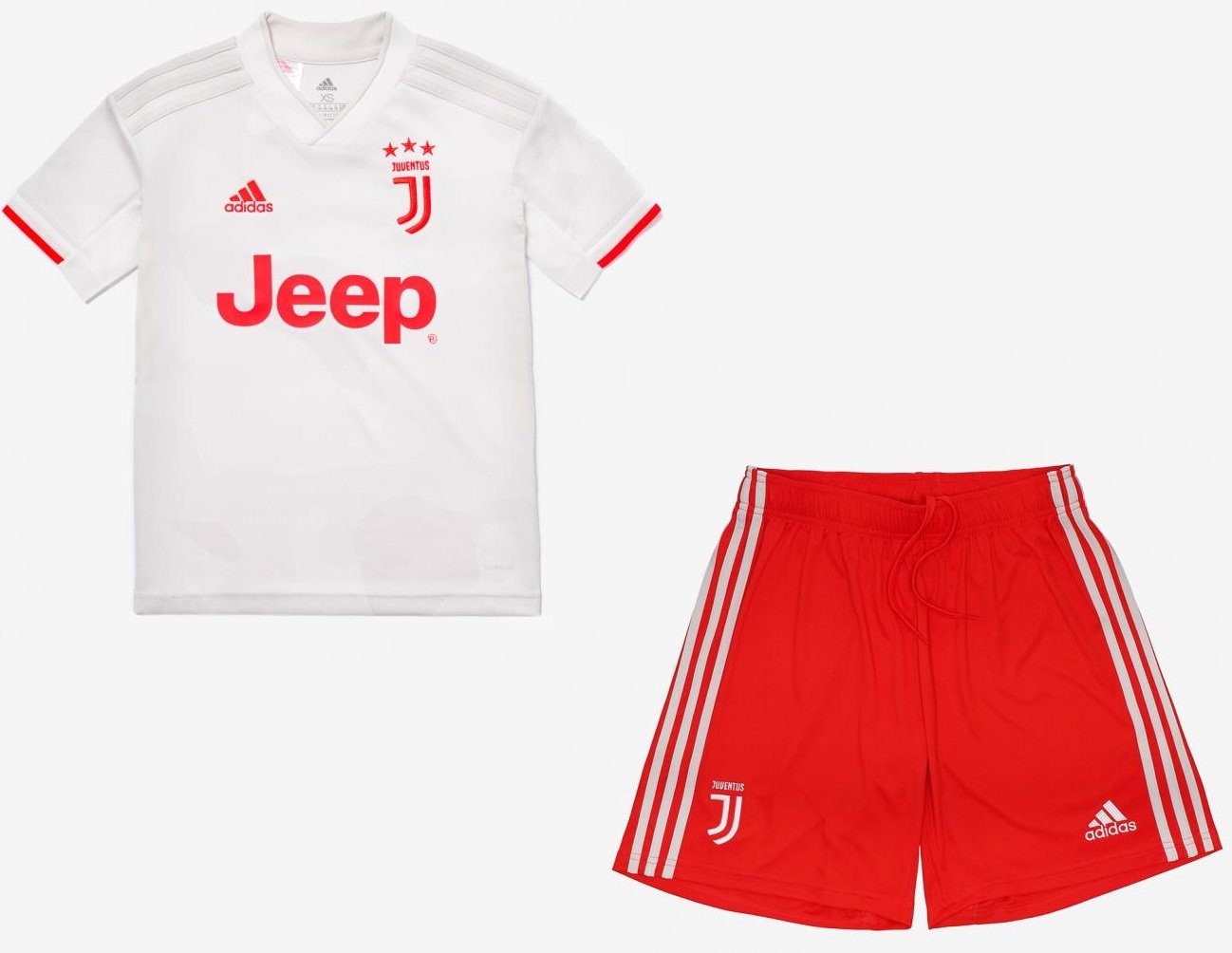 Kit infantil oficial Adidas Juventus 2019 2020 II jogador