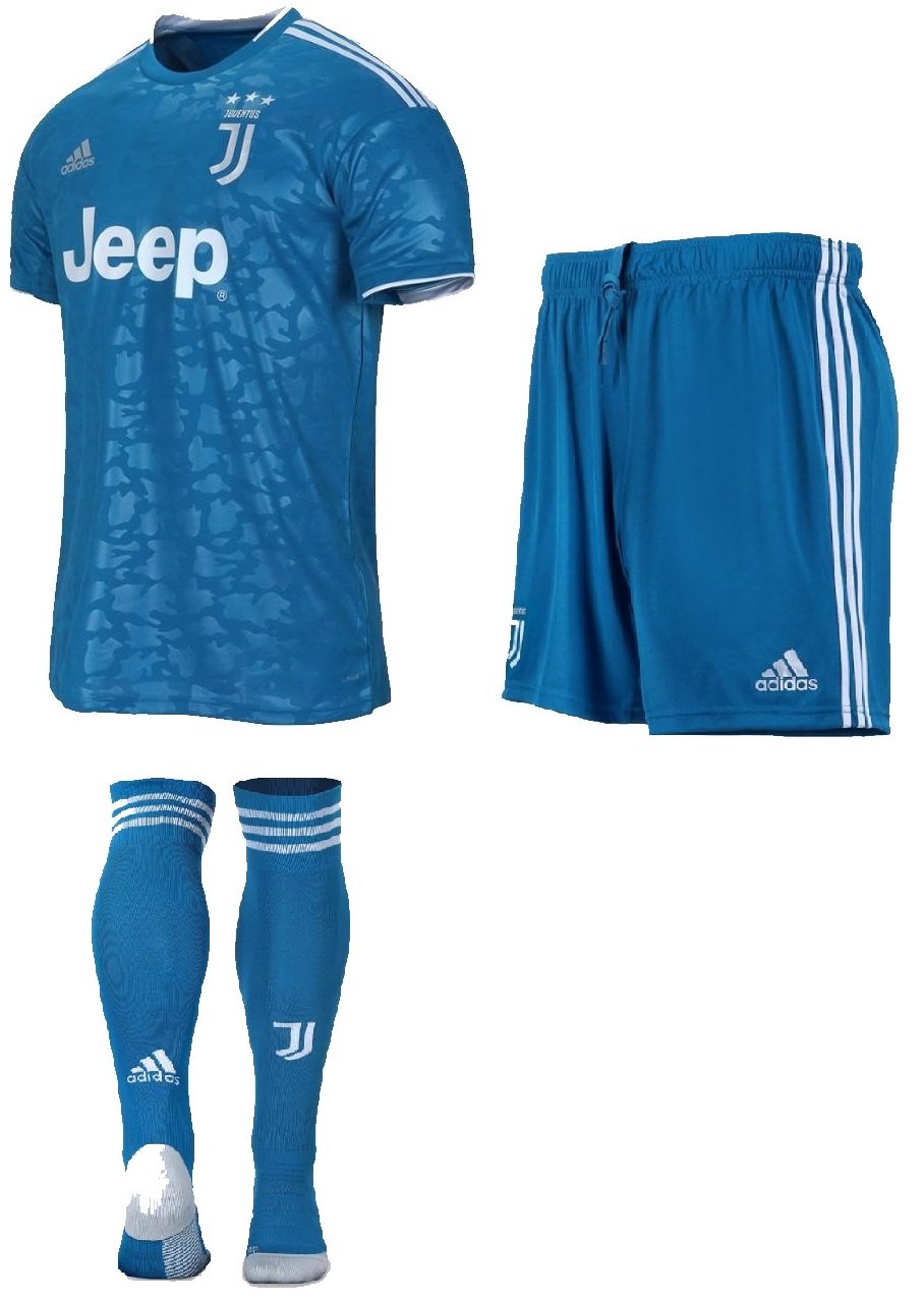 Kit adulto oficial Adidas Juventus 2019 2020 III jogador