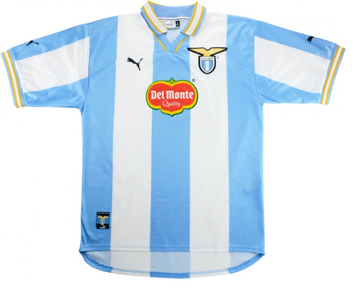Camisa retro Puma Lazio 1999 2000 I jogador