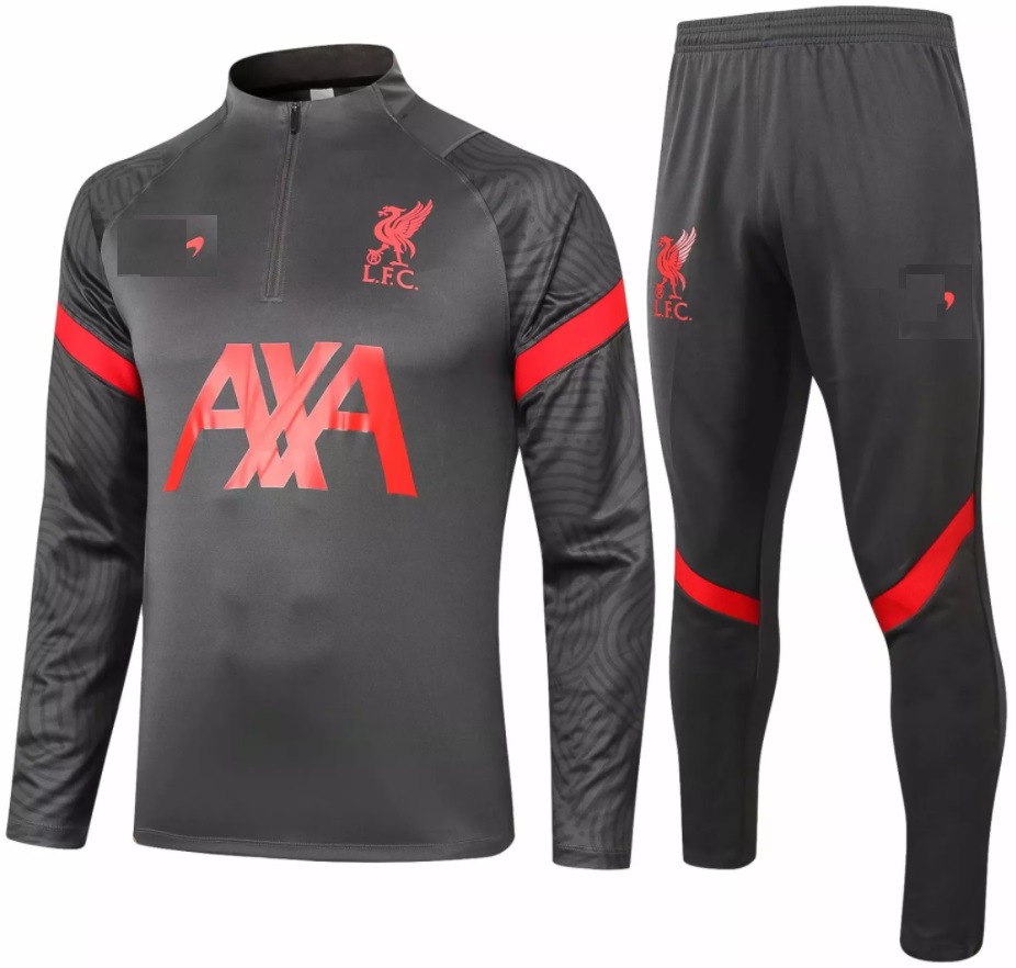 Kit treinamento Liverpool 2020 2021 preta