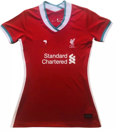 Camisa Feminina Liverpool 2020 2021 I Home