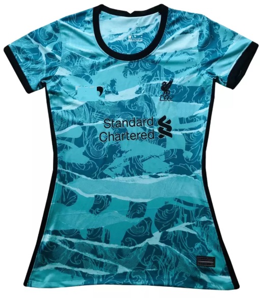 Camisa Feminina Liverpool 2020 2021 II Away