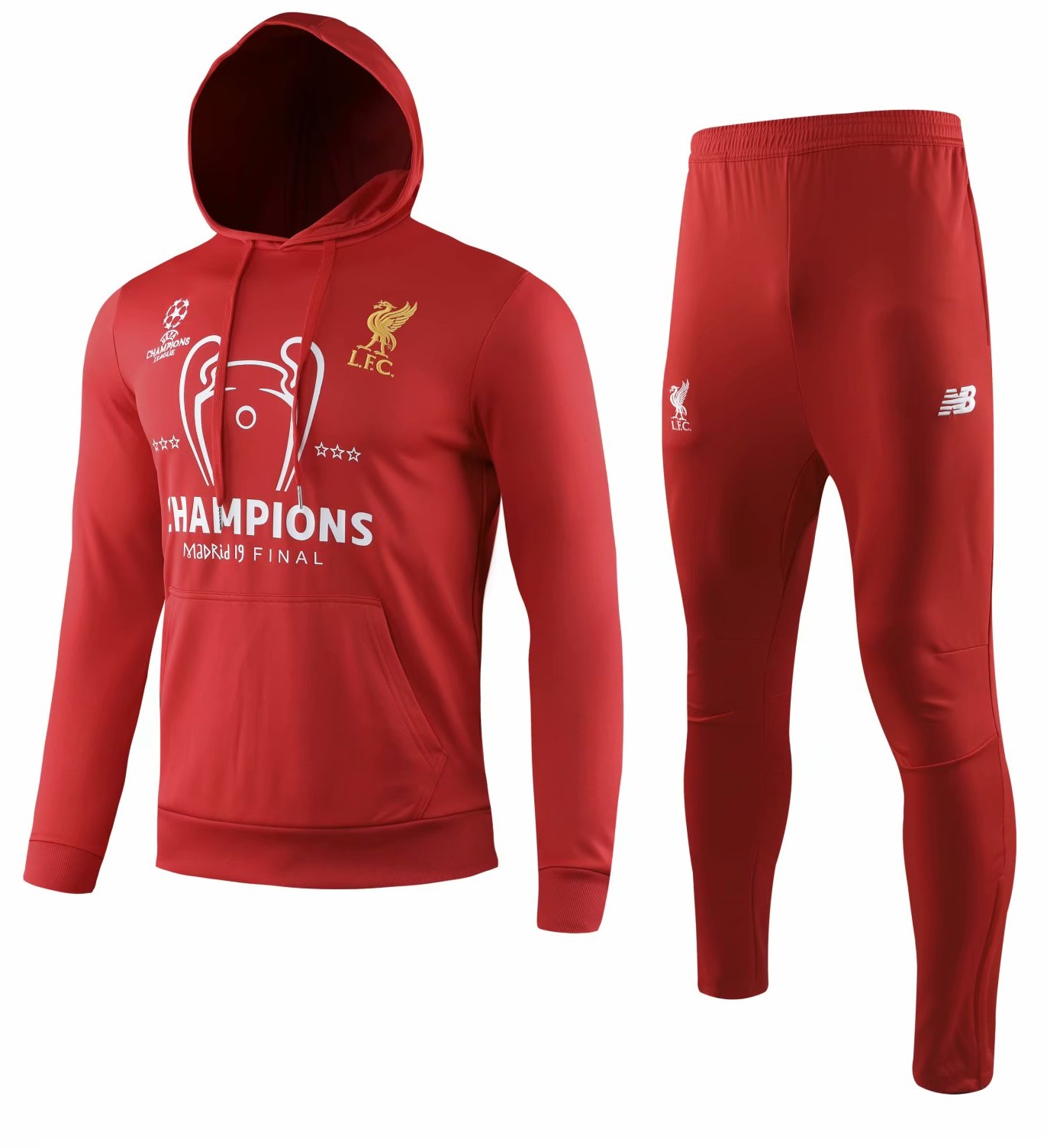Kit treinamento oficial New Balance Liverpool 2019 2020 Final Champions League