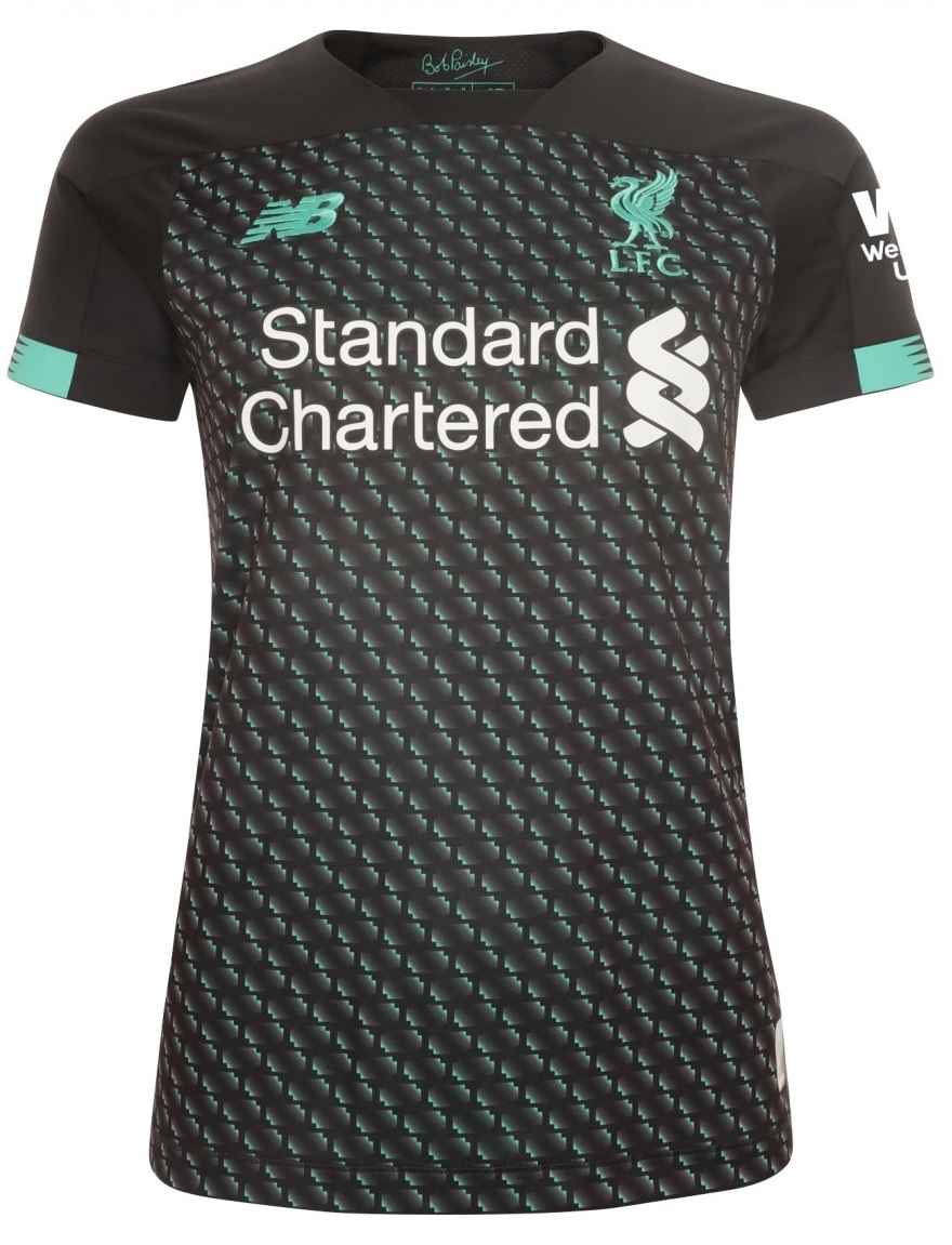 Camisa feminina oficial New Balance Liverpool 2019 2020 III
