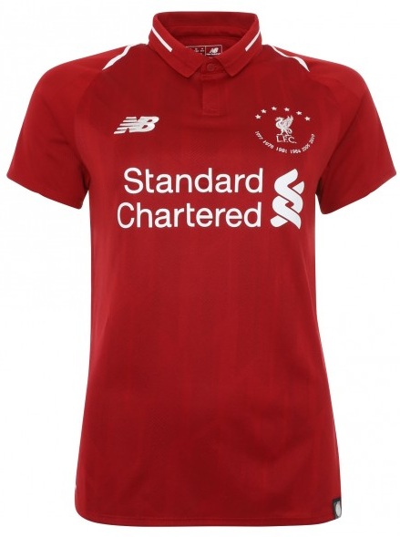 Camisa feminina oficial New Balance Liverpool Edição Especial