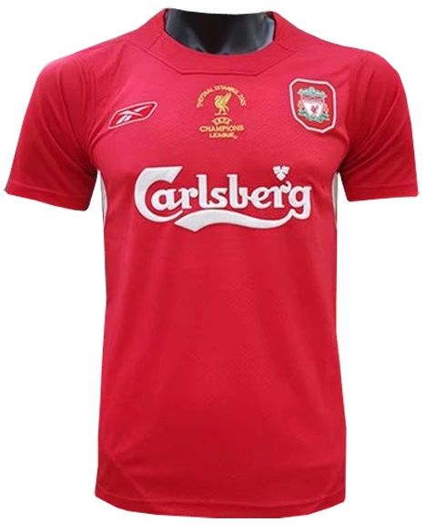 Loja loucos por futebol - Camisa retro Reebok Liverpool 2004 2005