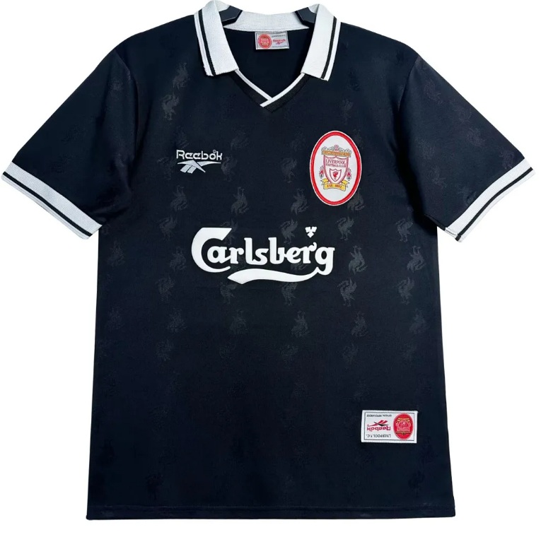 Camisa III Liverpool 1996 1997 Reebok retro