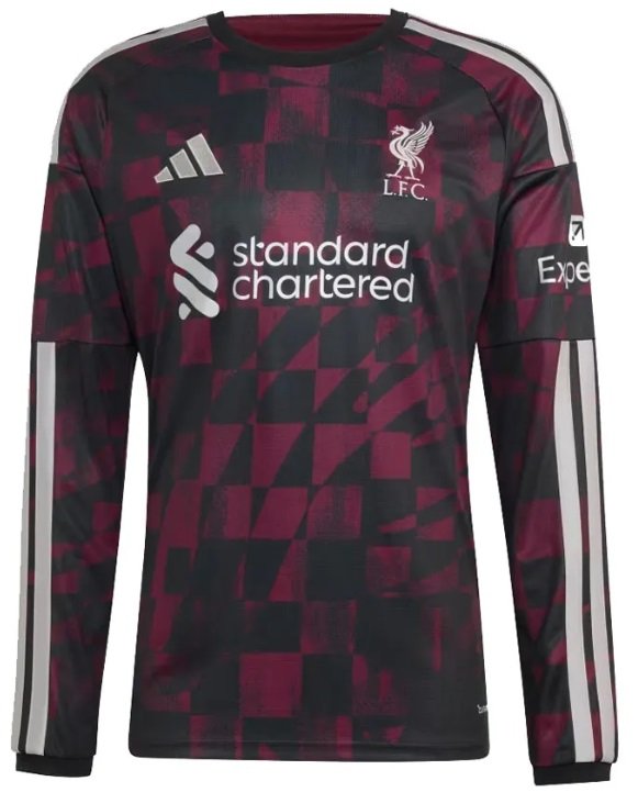 Camisa III Liverpool 2026 2027 Adidas oficial Manga Comprida