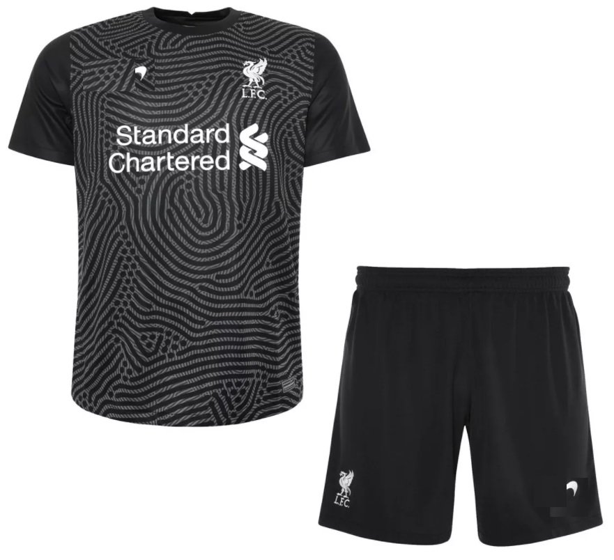 Kit infantil Liverpool 2020 2021 I Home Goleiro
