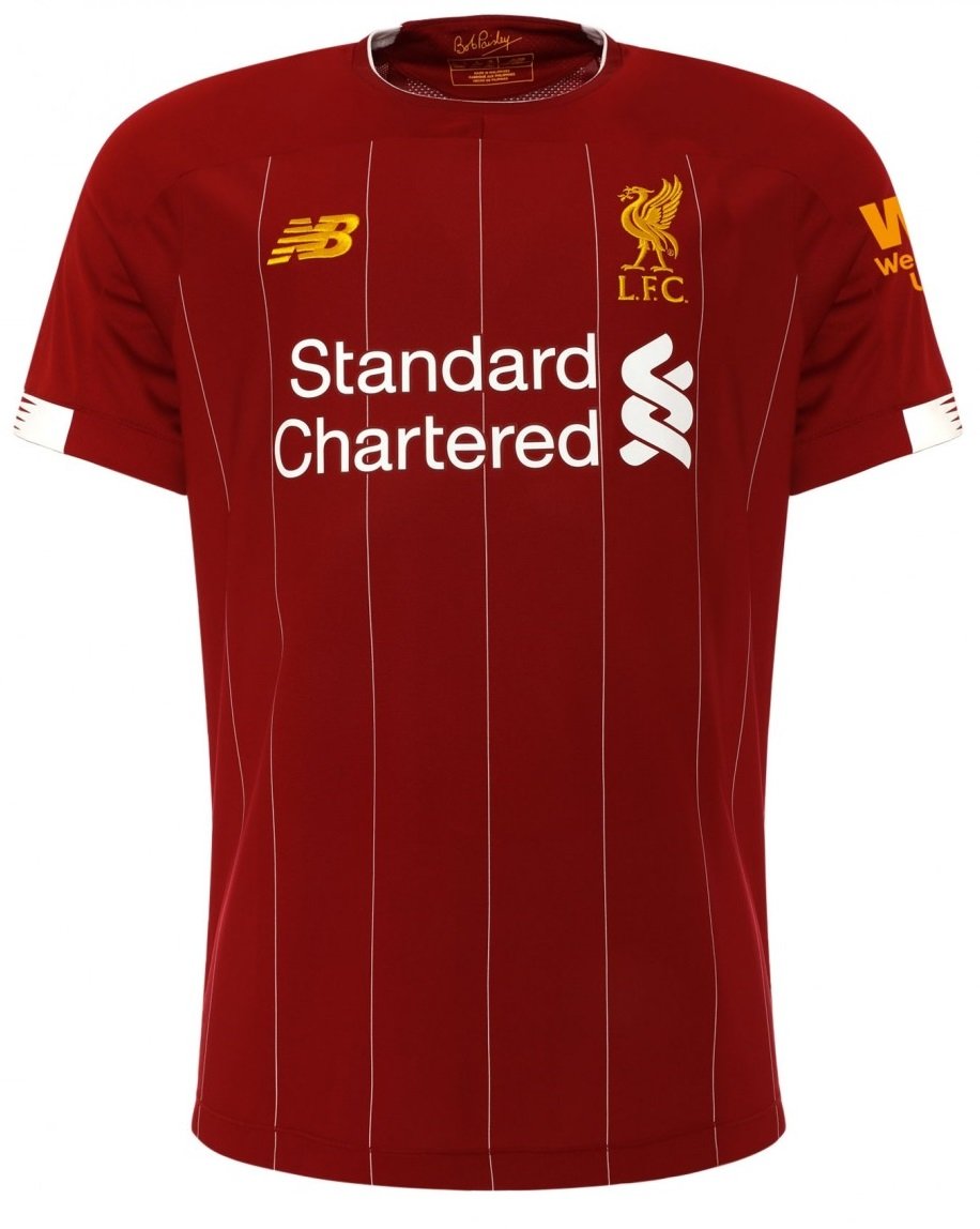 Camisa oficial New Balance Liverpool 2019 2020 I jogador