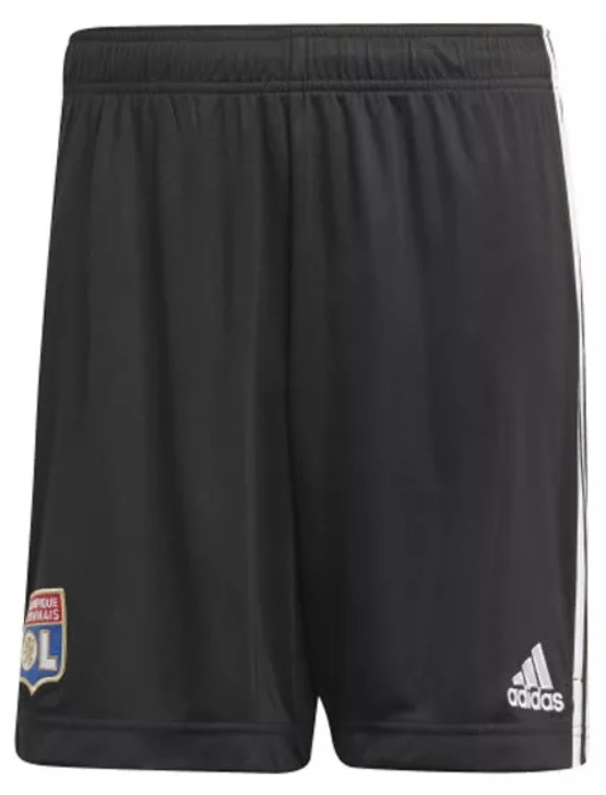 Calção oficial Adidas Lyon 2020 2021 II jogador