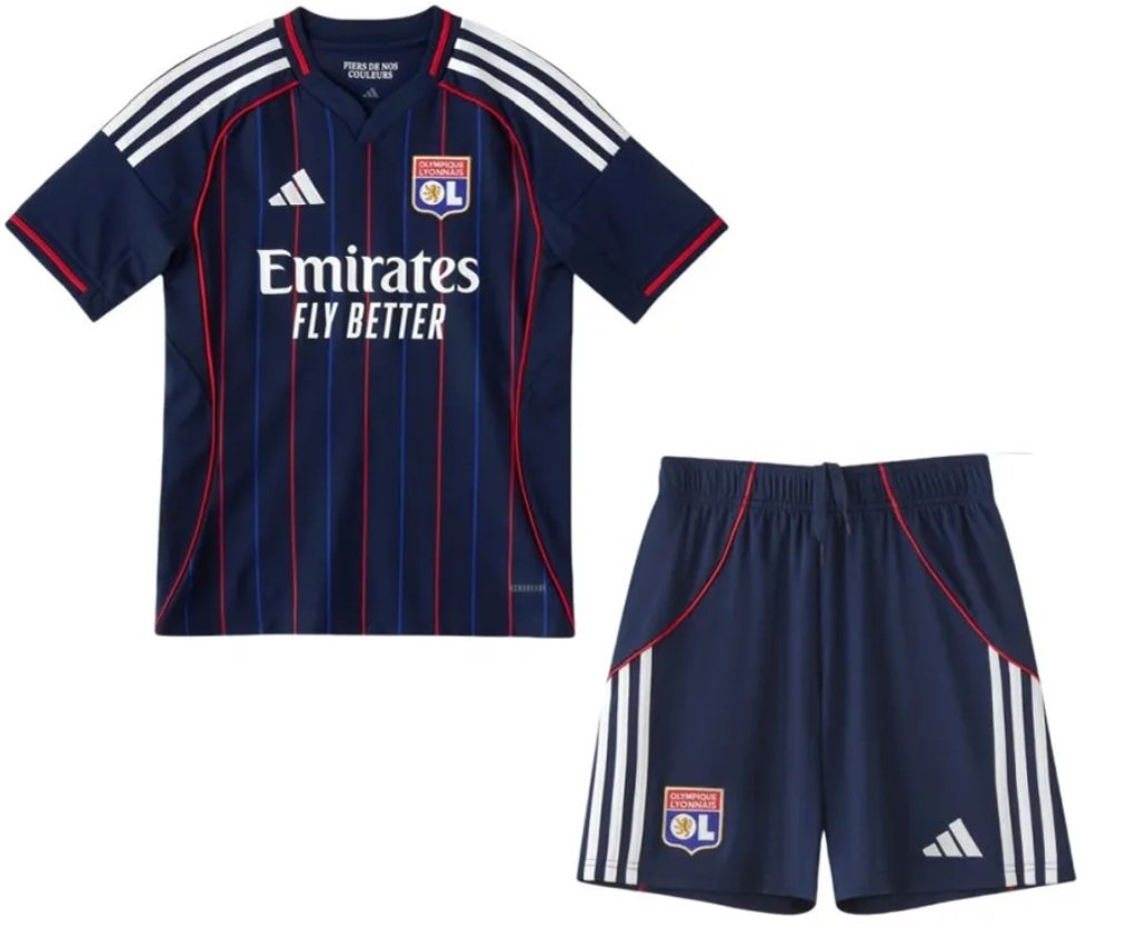 Kit infantil II Lyon 2025 2026 Adidas oficial 