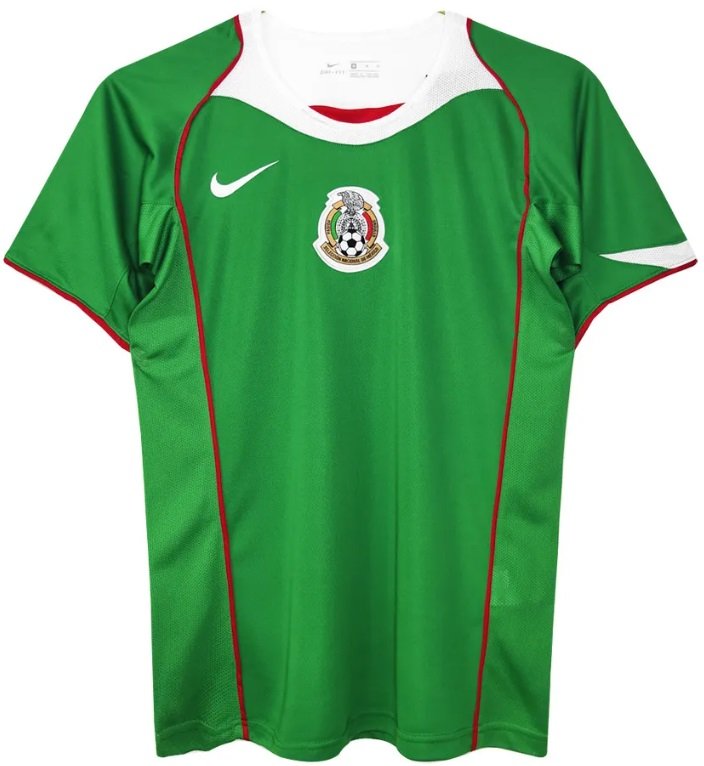 Camisa I Seleção do Mexico 2004 Home retro