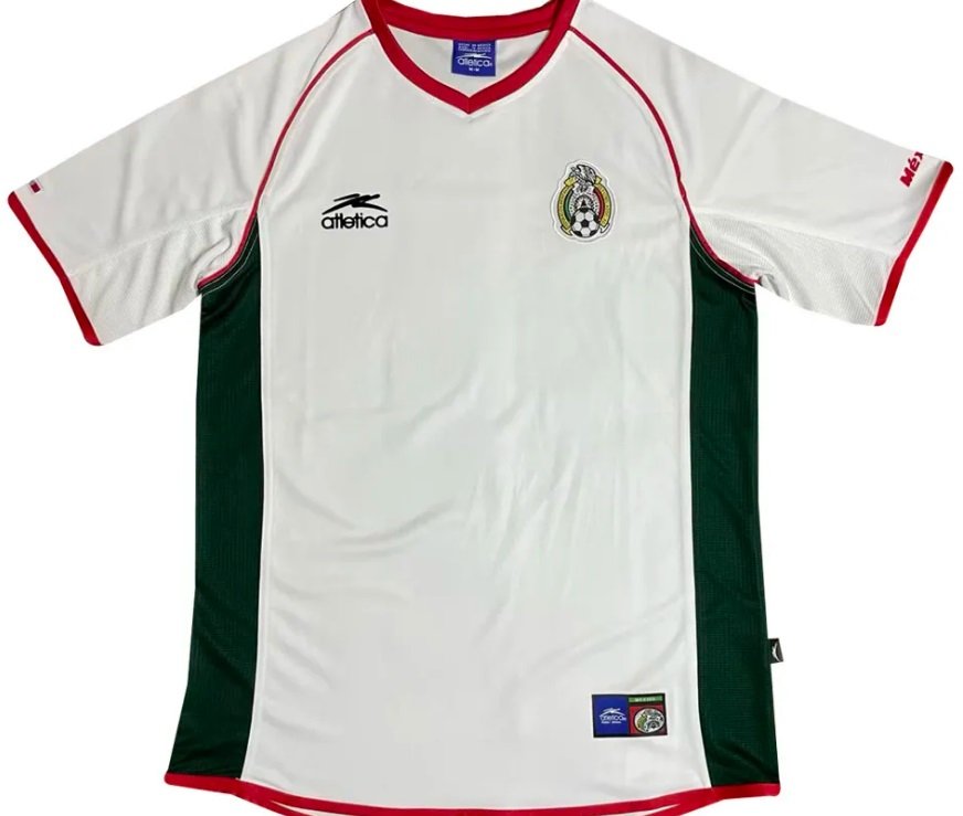  Camisa II Seleção do Mexico 2002 Atletica Retro