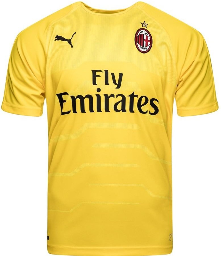 Camisa oficial Puma Milan 2018 2019 I Goleiro